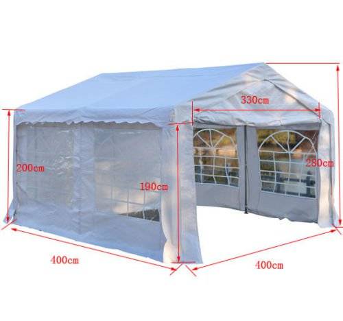 Tendas Impermeáveis e Resistentes – Garagem, Eventos, Casamentos, Festas, Recintos – 3 Modelos - Image 9