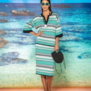 Camisola Zig Zag Lurex