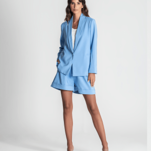 Blazer Com Botão Frente