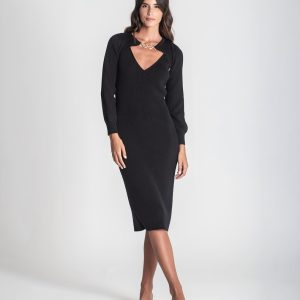 Vestido C/ Mangas Amovíveis