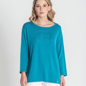 Camisola C/ Bordado Botões Punho
