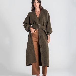 Vestido / Casaco C/ Cinto