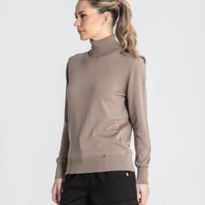 Camisola Básica Gola Alta