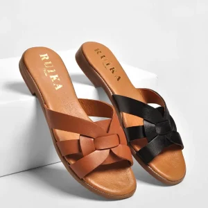 Chinelo Pele Entrelaçado