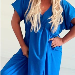 Vestido Manga Reglan Corte Peito