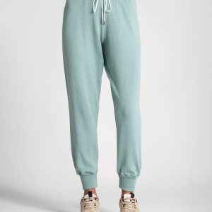 Calça C/ Punho E Cós Elástico Branco