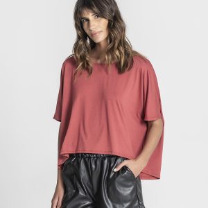 T-shirt Decote Redondo