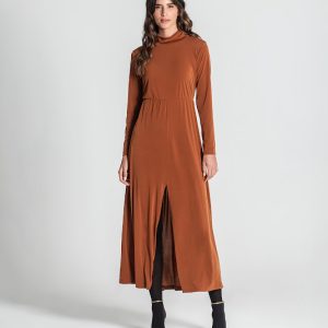 Vestido Gola Alta