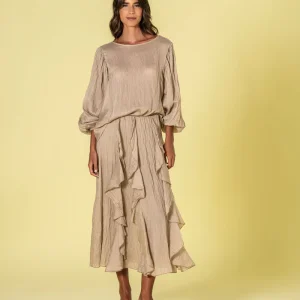 Blusa Decote Redondo
