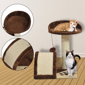 Arranhador para Gato com cama 36x36x44cm