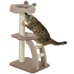 Arranhador para Gatos Altura 88 cm  48x40x88 cm Marrom Claro