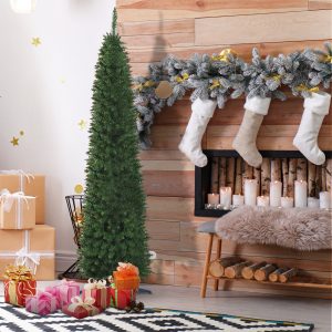 Árvore de Natal Artificial 210cm com 499 Pontas de Ramos