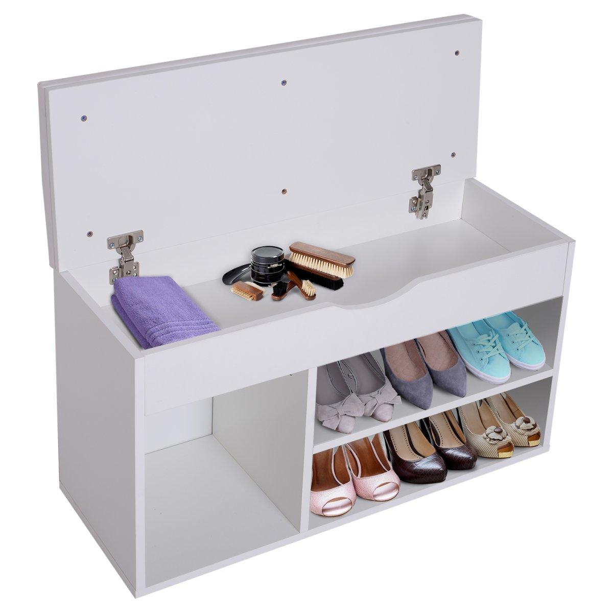 Banco Zapatero com Gaveta e Prateleira – Medidas 80x30x47cm - Image 5
