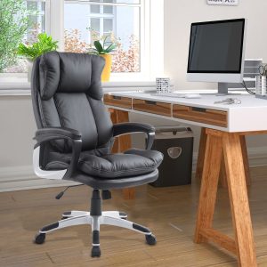 Cadeira de Escritório Preto – Medidas 66 x 71 x 110-120,5cm