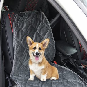 Capa de Assento Dianteiro de Carro para Cães Protetor Antiderrapante