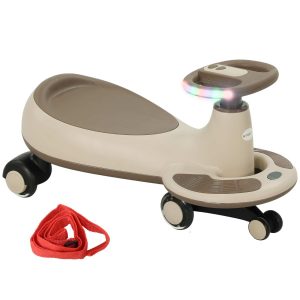 Carrinho Gira Gira para Crianças acima de 2 Anos 69x31x69 cm Cáqui