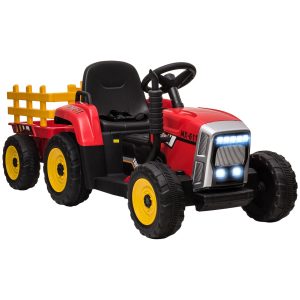 Carro Elétrico para Crianças 3-6 Anos com Controlo Remoto Música MP3 Luzes e Cinto de Segurança 136,5x50x52,5 cm