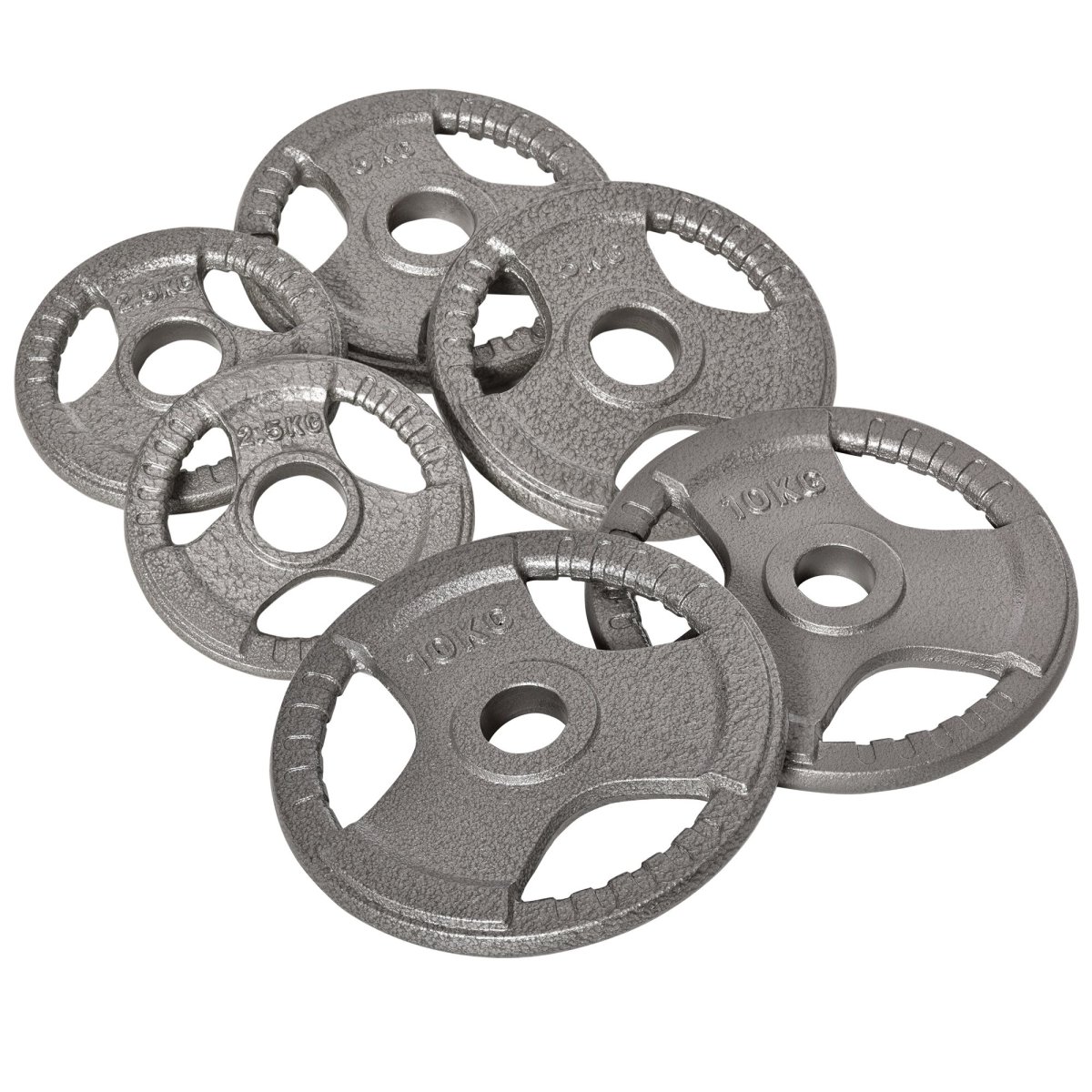 Conjunto de 6 Discos de Peso 35kg Discos Olimpicos de Ø5,4cm para Treinar em Casa Academia - Image 3