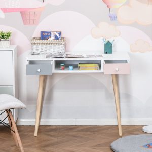 Secretária Infantil 100x48x76,5cm Multicolor