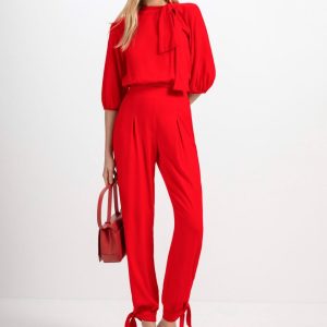 Conjunto Calça + Blusa C/ Laçada