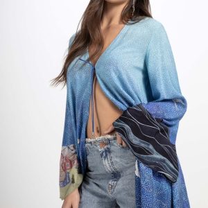 Kimono Estampado C/ Atilho