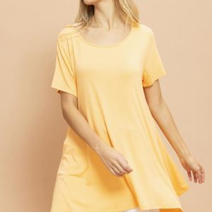 Túnica Básica Viscose C/ Pontas