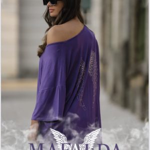 Túnica Oversize C/ Asas Costas