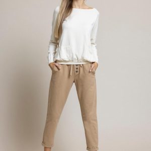 Calça Jogging C/ Botões / Bolsos
