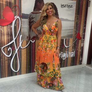 Vestido Longo C/ Sobreposição