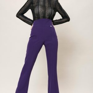 Pantalona Cintura Alta C/ Nervura