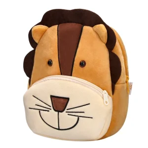 Mochila escolar infantil peluche 30x10x25cm