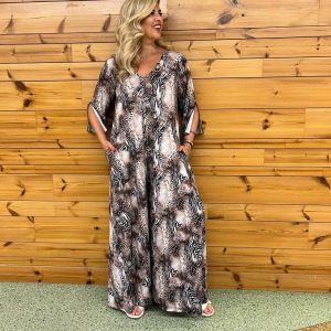 Jumpsuit New Exclusivo C/ Abertura Manga