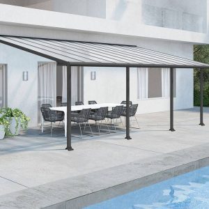 Cobertura para Terraço Olympia de Policarbonato Canopia