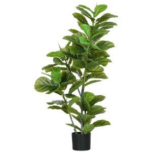 Planta Artificial com 90 Folhas Musgo e Vaso para Interior e Exterior