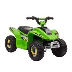 Quadriciclo Elétrico para Crianças de 18-36 Meses Carga Máx. 20kg 72x40x45,5cm