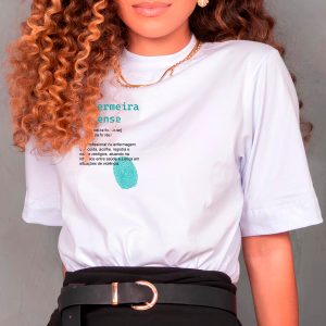 Enfermeira Forense T- Shirt Gola Alta