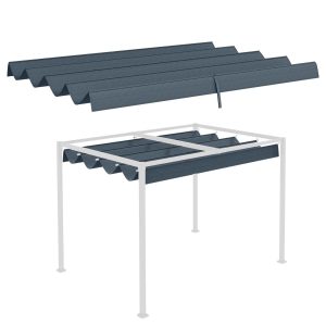 Teto de Substituição para Pérgola com Proteção UV30+ para Pérgola de 3×2,15 cm Cinza