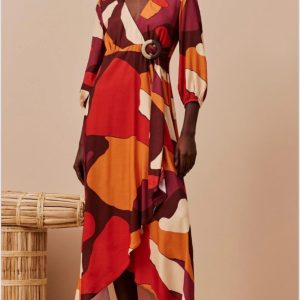 Vestido C/ Cinto Argola