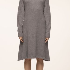 Vestido Malha Gola Alta