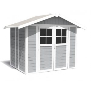 Casa de Jardim – Abrigo Déco com 4,9 m², Cor Cinza claro
