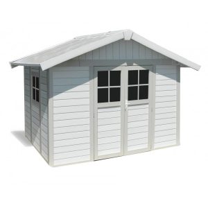 Casa para Jardim – Abrigo Déco com 7,5 m², Cor cinzento e verde