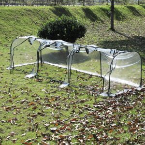 Estufa pequena doméstica 350x100x80cm para cultivos pequenos de plantas e sementes