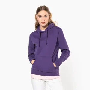 Sweatshirt de senhora com capuz