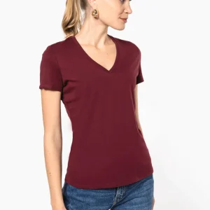 T-shirt BIO150 IC de senhora decote V