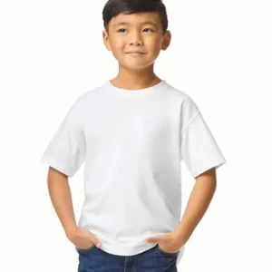T-shirt de criança softstyle midweight