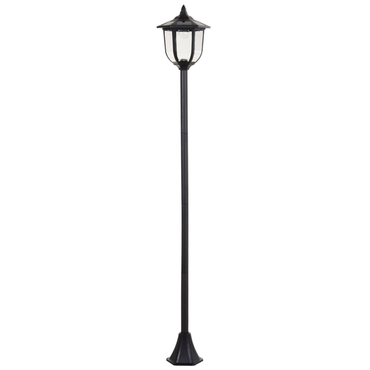 Poste de luz solar ao ar livre 6 LEDS Autonomia 6-8 Horas Automática - Image 3