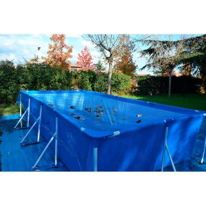 Rede Malha Protecção para piscina Vários Tamanhos LEAF POOL COVER