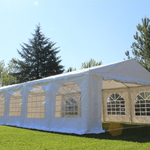 Tenda 8×5 mt Reforçada PVC Com opção s/Janelas – Aço Galvanizado – Tenda para Eventos