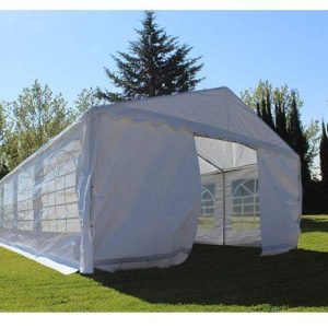 Tenda 10×5 mt Impermeável em Aço Galvanizado – Tenda para Eventos